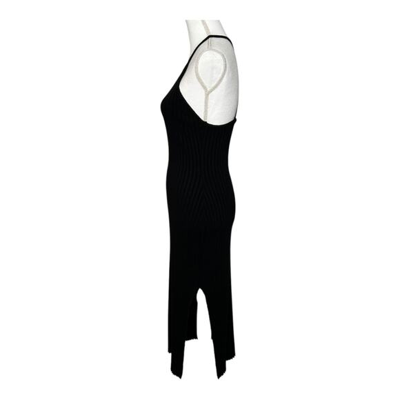 The Range Framed Rib Tank Dress Black Small - Picture 4 of 15